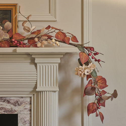 LED-Herbstgirlande mit Timer