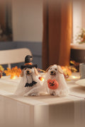 2er Set Halloween-Hunde aus Filz zum Aufhängen